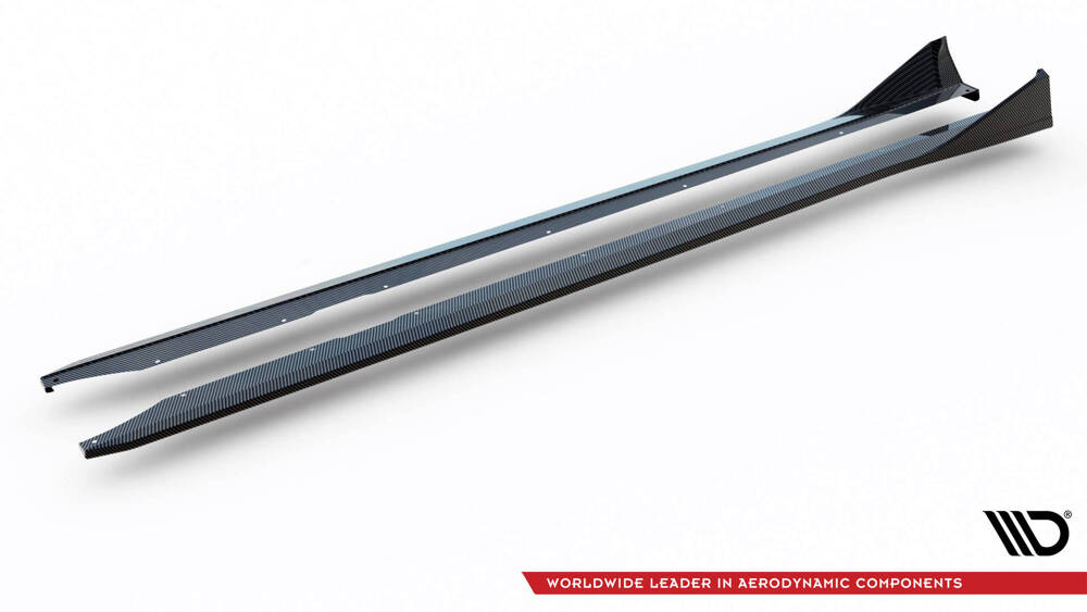 Zijskirts BMW M2 G87 Maxton Carbon