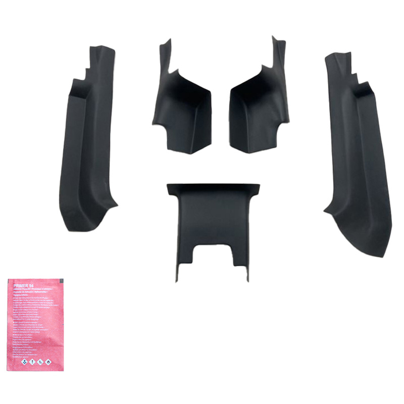 Protection du garniture intérieur sur mesure pour Dacia Sandero Stepway II (B52) 2012-2020 - Noir mat