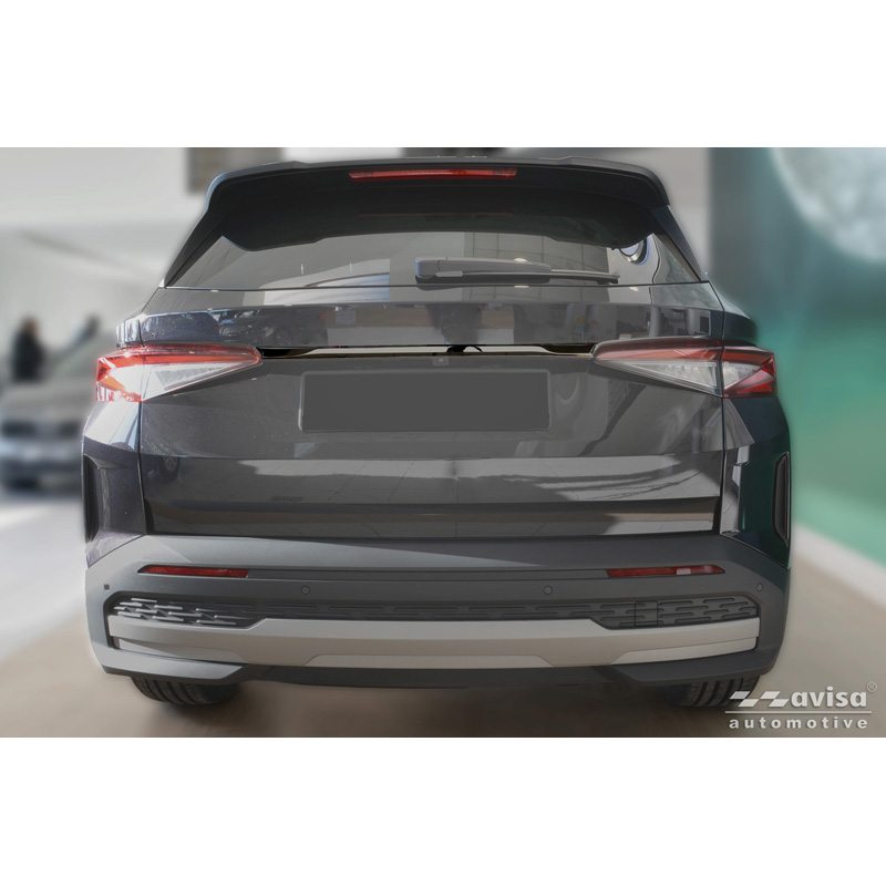 Avisa Moulure de hayon en Inox Noir Chrome sur mesure pour Skoda Elroq 2025-