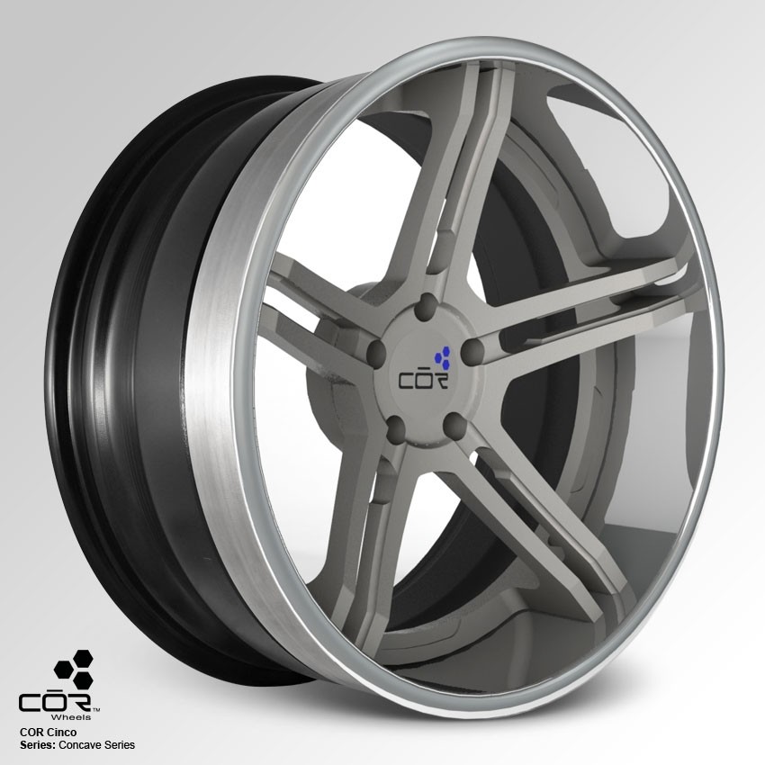 COR WHEELS Cinco Super Concave 20x9.5J 5x130