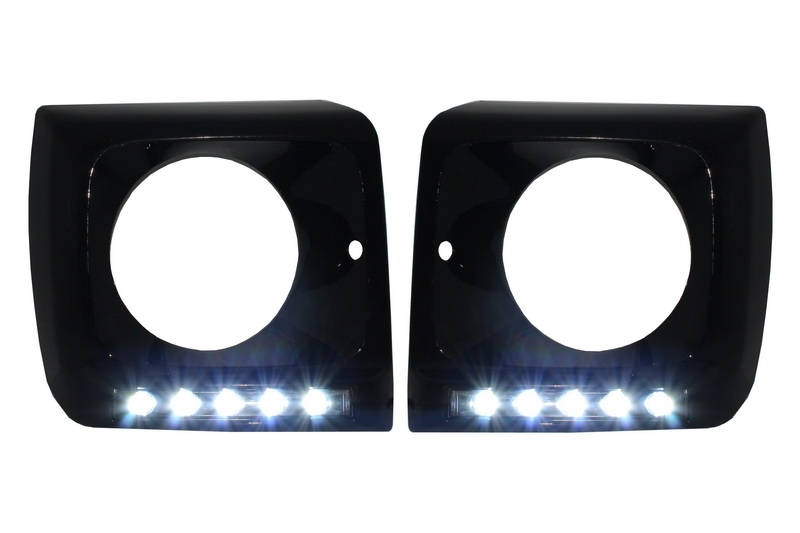 DRL Zwart Mercedes G Klasse W463 1989-2012