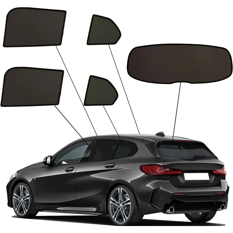 SunClip Protection visuelle & solaire sur mesure pour BMW Série-1 F40 5-portes 2019-2024