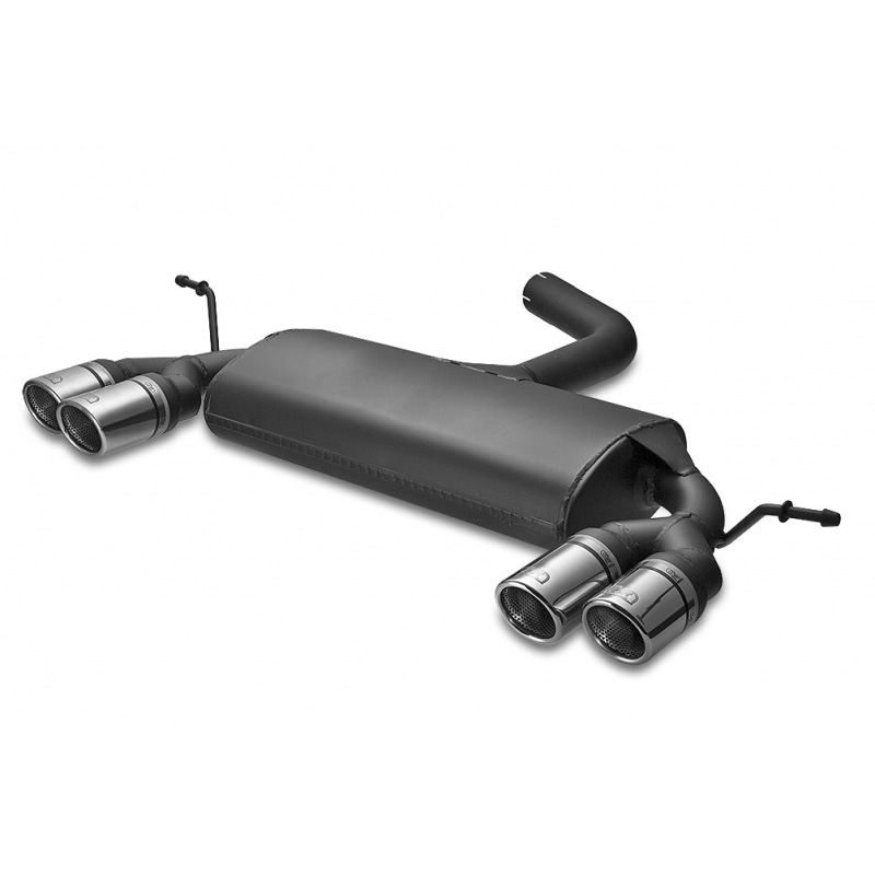 Échappement double sur mesure pour Volkswagen Golf V HB 1.4i 55kW/1.4FSi 66kW/1.6i 75kW/1.6FSi 85kW/2.0FSi 110kW/1.9TDI 66/77kW/2.0TDI 100/103kW/2.0SDI 55kW 2003-2008 2x 70mm