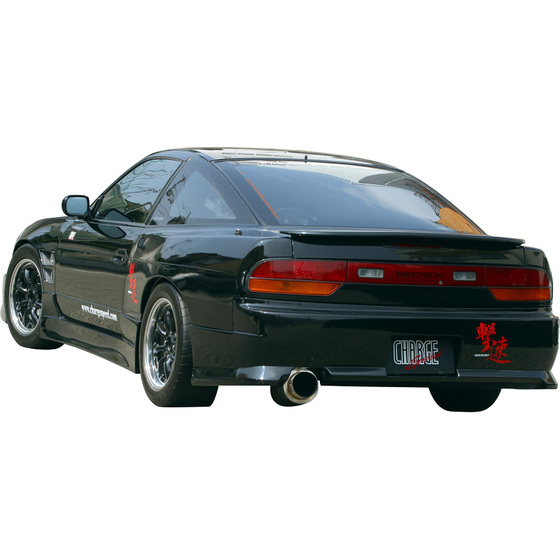 Chargespeed Pare-chocs arrière sur mesure pour Nissan S13 180SX (FRP)