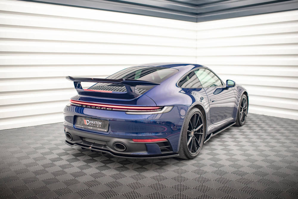 Diffuser V.1 Porsche 911 Carrera 992 Aero Pack Maxton Glans Zwart