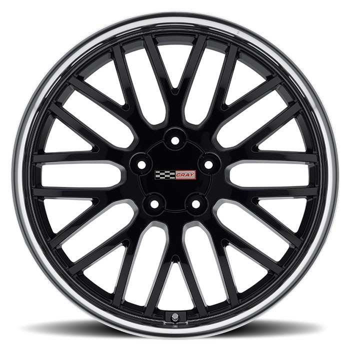 Velgen Cray Manta 20x10,5 5x120,65 ET65 Glanzend Zwart + Machine
