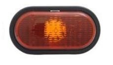 zijknipperlicht, oranje, met rubber rand Nissan Primastar, 2002-