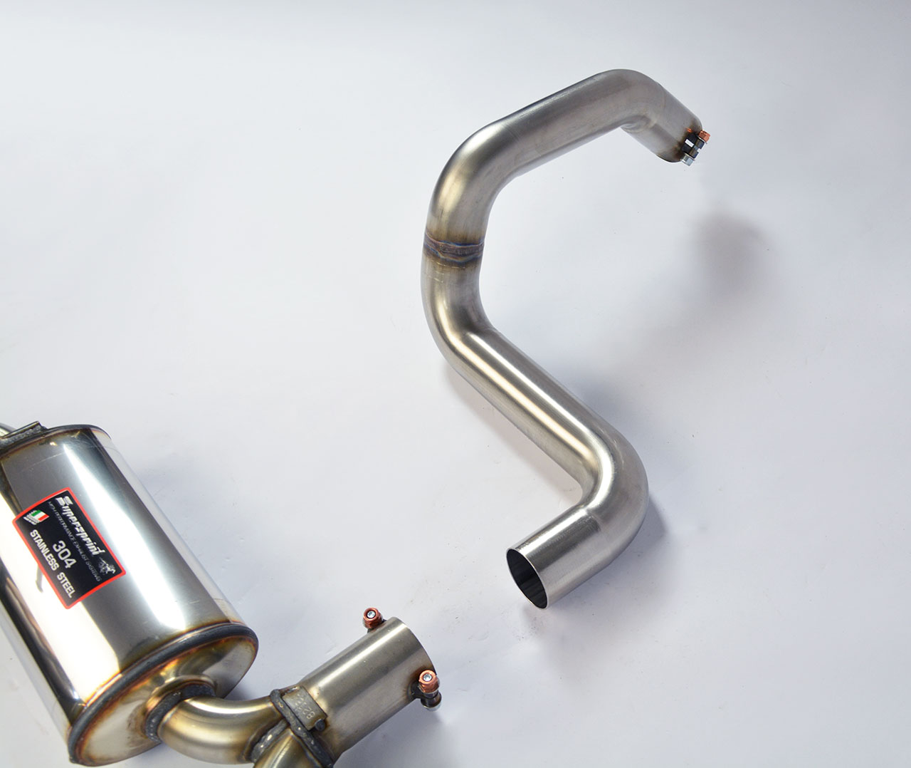 595 ABARTH 1.4T "Competizione" (180 Hp) (Ø65) 2016 Rear exhaust Right - Left