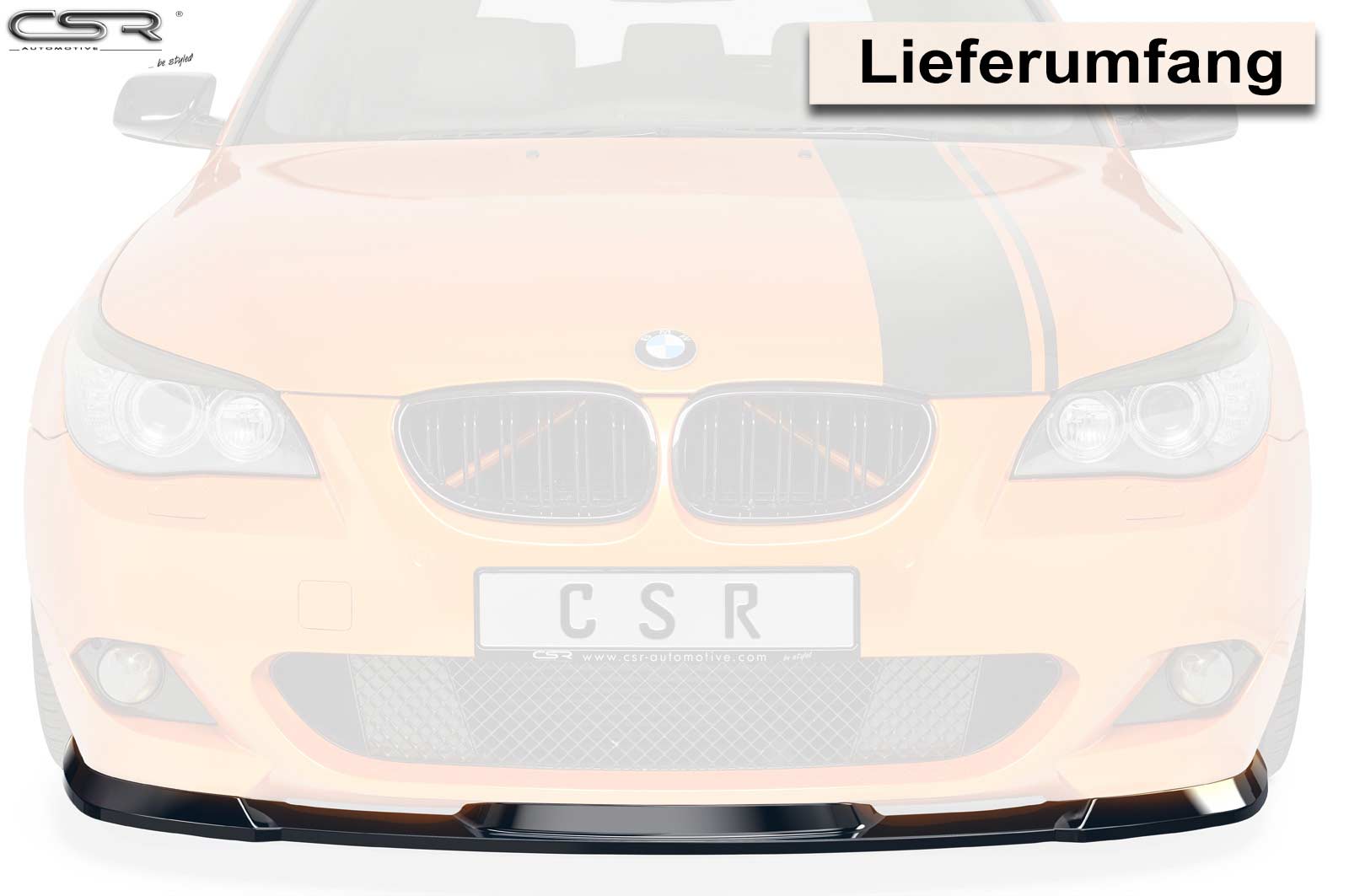 Voorspoiler BMW 5er E60/E61 M-pakket CSR