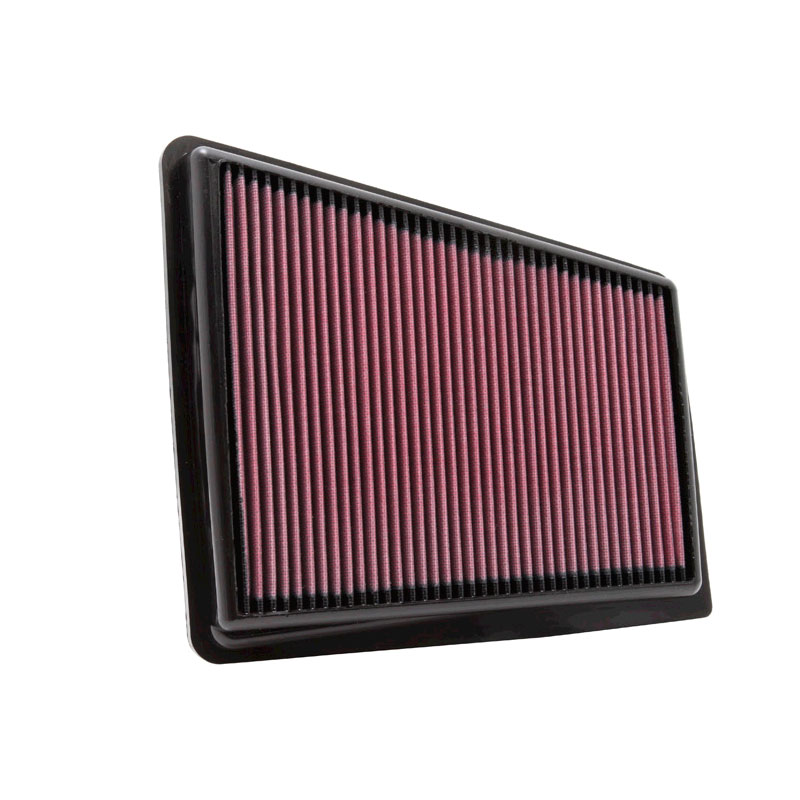 K&N Filtre à air de remplacement sur mesure pour Hyundai Genesis (Sedan) / Equus 3.8, 4.6, 5.0 V8 2009-2016 (33-2426)