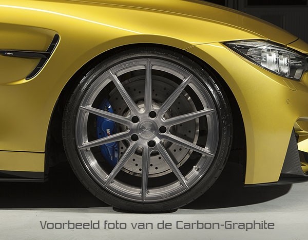 Ispiri FFR1 10x20 5X112 ET45 CARBON-GRAPHITE Velgen