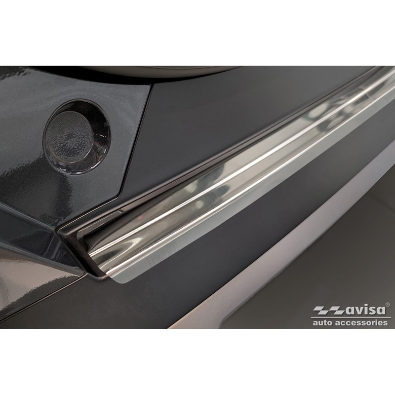 Protection de seuil arrière inox sur mesure pour Hyundai Kona II (SX2) excl. N-Line 2023-
