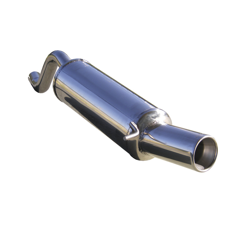100% Inox Échappement Sport sur mesure pour Renault Twingo II RS Sport 1.6 16v (133cv) 2008- 102mm