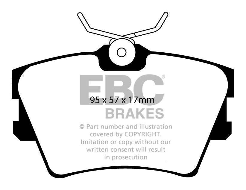 EBC Brakes VW BEDRIJFSWAGEN Transporter (Kombi)/Camper Van 2.0 (