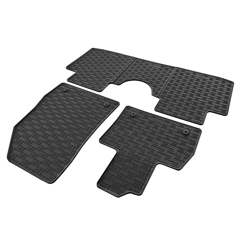 CIKCAR Set tapis de caoutchouc sur mesure pour Smart #5 EV 2024- (3-pièces + points de fixage)