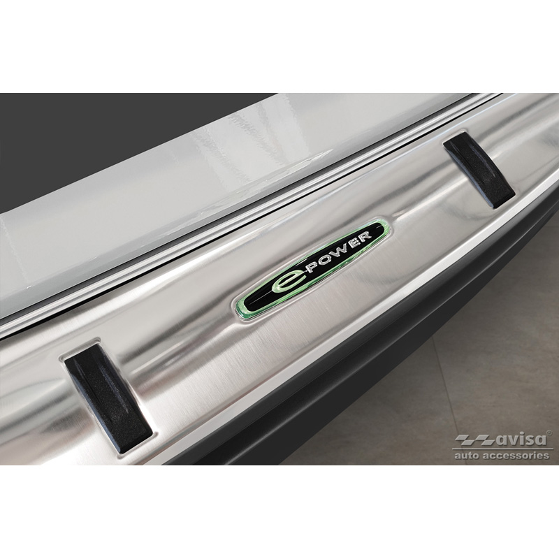 Protection de seuil arrière inox sur mesure pour Mazda MX-30 2020- 'STRONG EDITION'