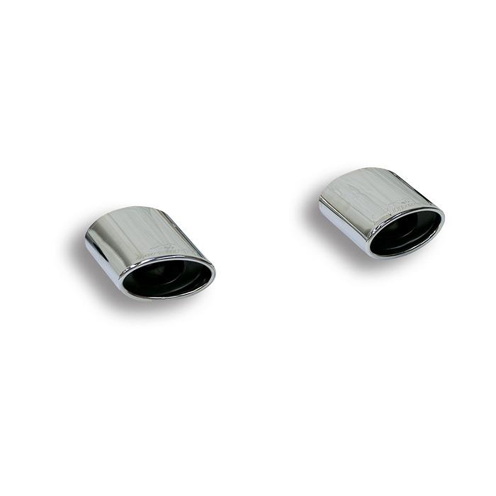 AUDI A3 8V QUATTRO 1.8 TFSi (180 Hp) 2013 -> 2015 Oval endpipe kit Right + Left 145 x 95.