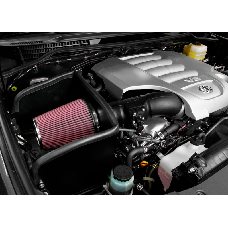 K&N admission d'air Aircharger sur mesure pour Toyota Landcruiser 5.7L V8 2016-2017 (63-9040)