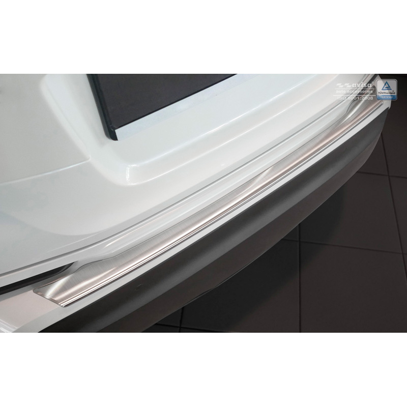 Protection de seuil arrière inox sur mesure pour Toyota C-HR 2016-2019 & Facelift 2019-2023