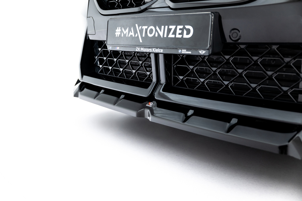 Voorspoiler BMW X2 M-Pack / iX2 U10 Maxton Glans Zwart