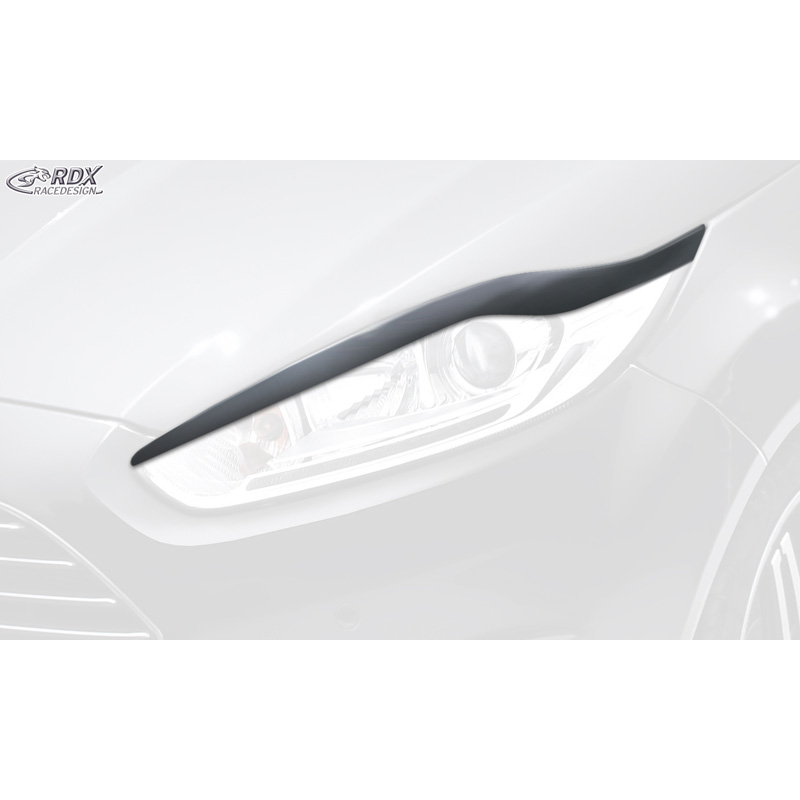 Spoilers de phares sur mesure pour Ford Fiesta VII Facelift 2012-2017 (ABS)