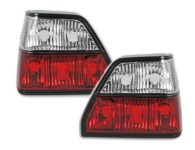 Feux arriere VW Golf II claire rouges/blanc AANBIEDING