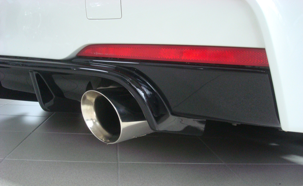 Diffuser BMW 3 Serie M Pakket F30 / F31 Rieger Glans Zwart