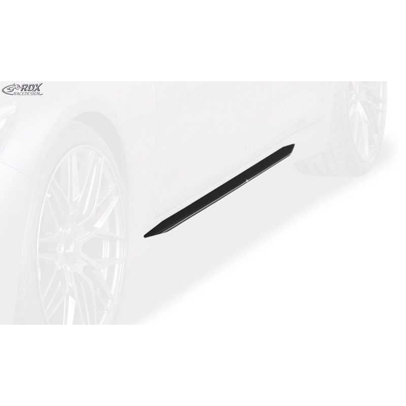 Jupes latérales sur mesure pour Infinity Q50 2013- 'Slim' (ABS)