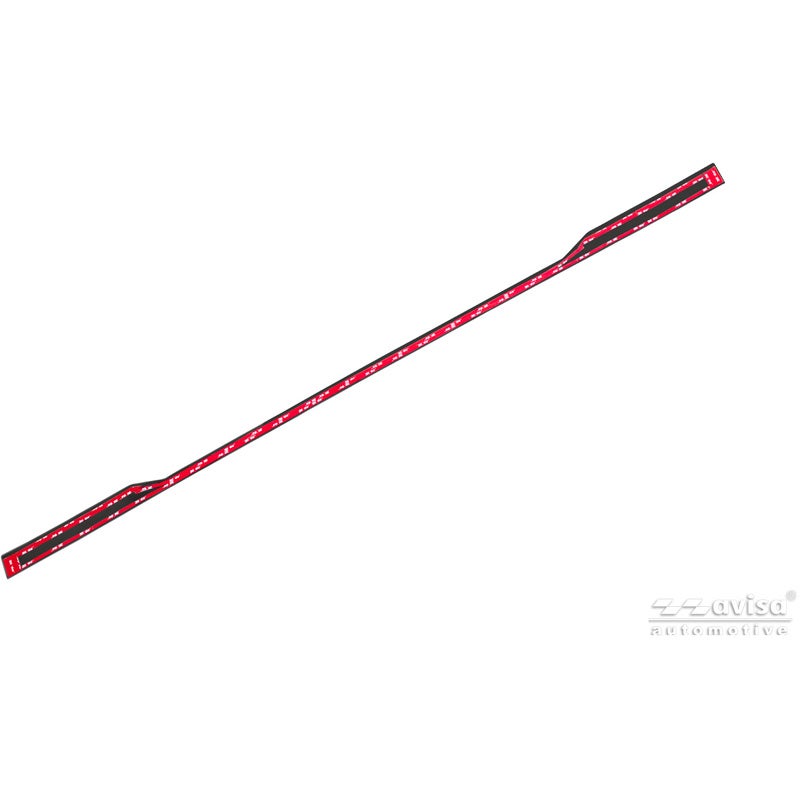 Avisa Moulure de hayon en Inox Noir Chrome sur mesure pour Volkswagen ID.Buzz 2022- (avec hayon)