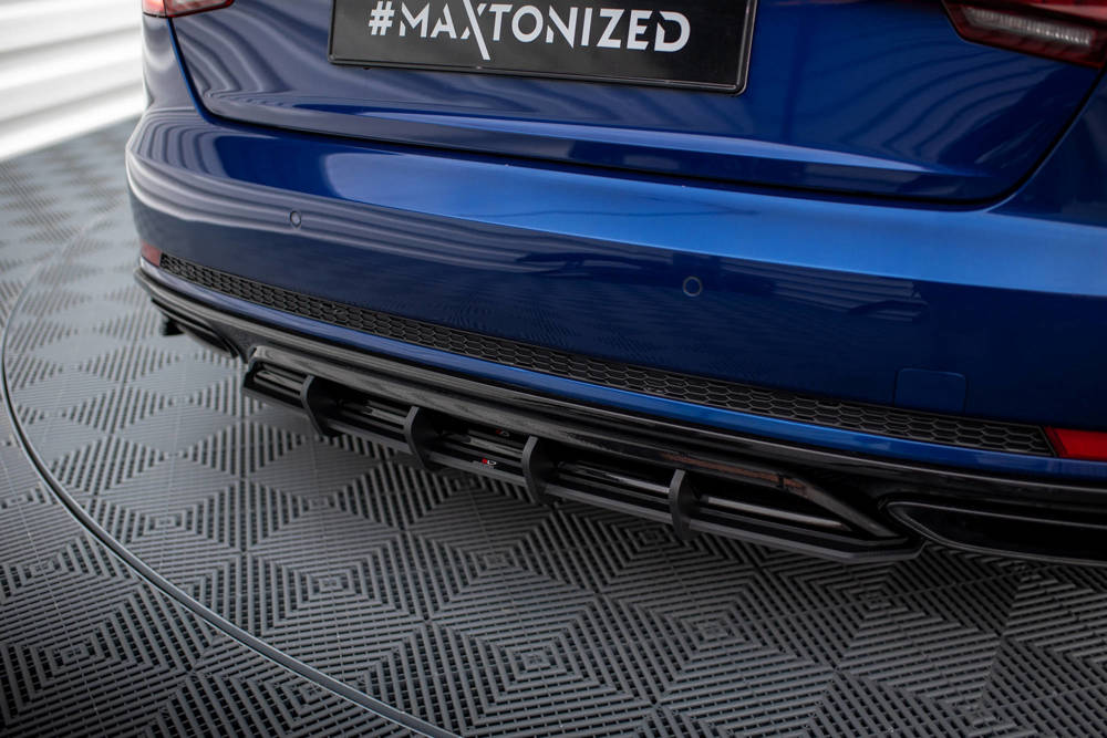 Diffuser Street Pro Audi A4 Competition B9 FL Maxton