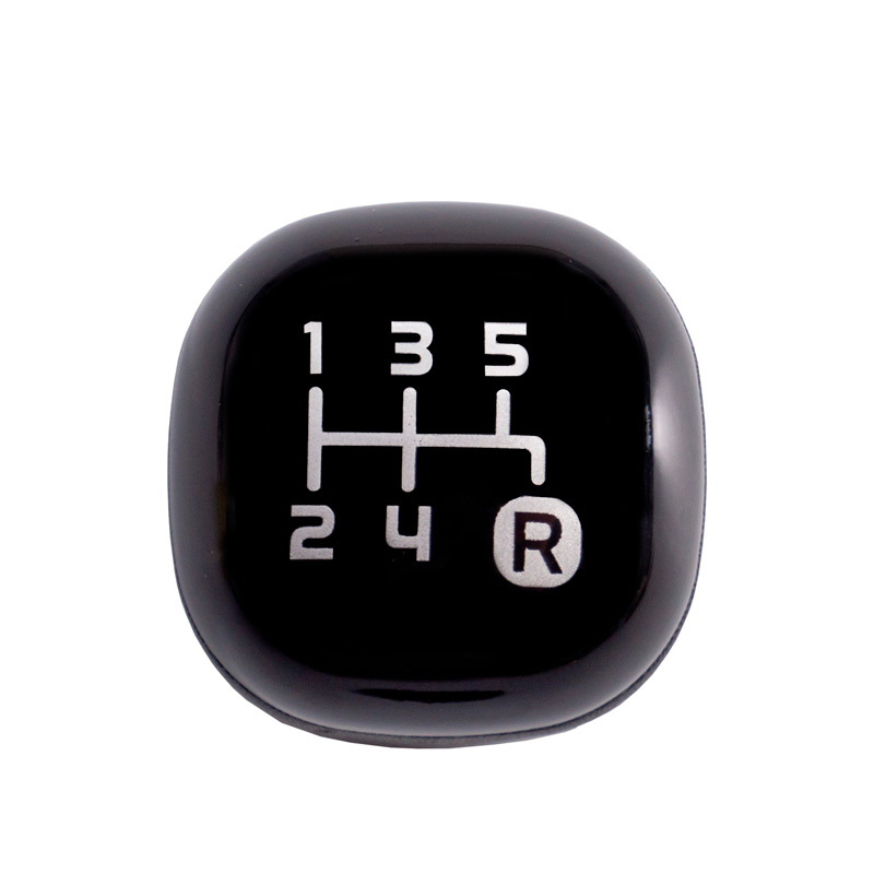 Simoni Racing Pommeau de Vitesse OEM sur mesure pour Fiat Panda III 2012- - Noir