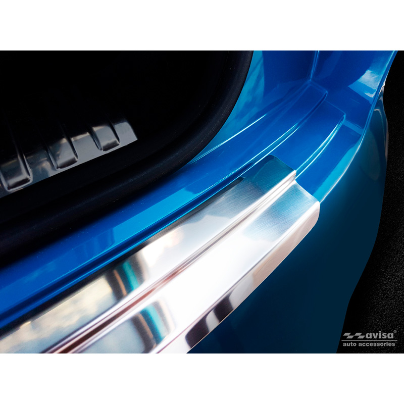 Protection de seuil arrière inox sur mesure pour Audi E-Tron incl. Sportback 2018-