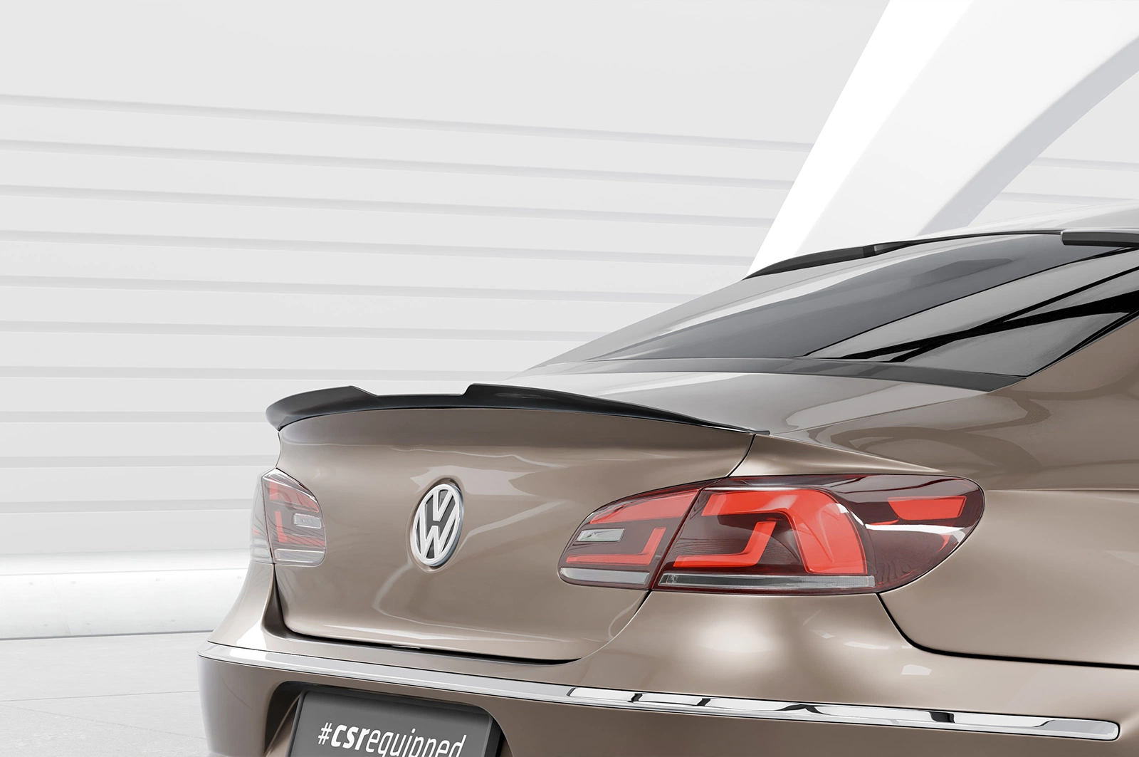 Achterspoiler voor VW Passat CC Glans Zwart (2008–2016) – CSR Automotive