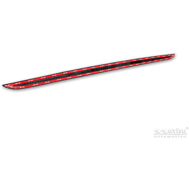 Avisa Moulure de hayon en Inox Noir Chrome sur mesure pour Nissan Juke II (F16) 2019-