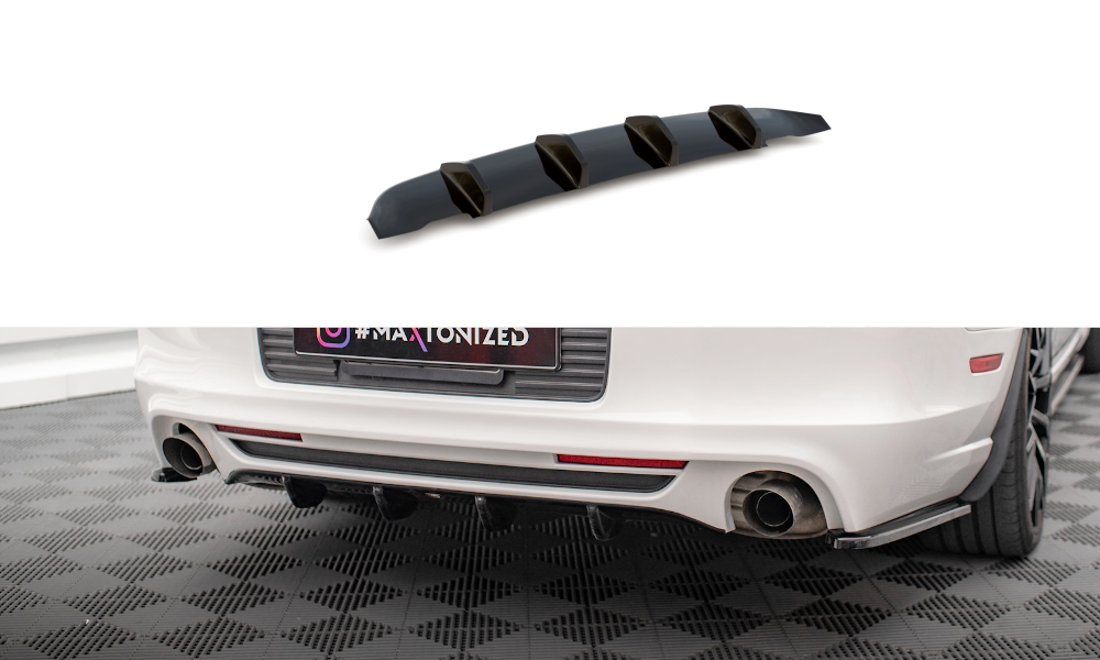 Diffuser Ford Mustang MK FL Maxton Glans Zwart