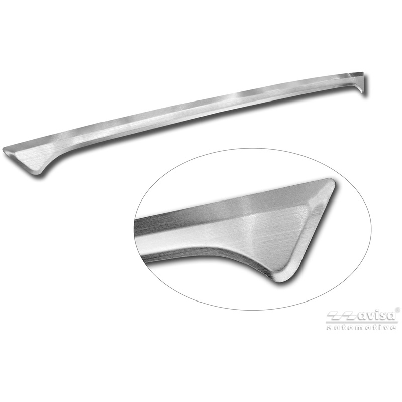 Avisa Revêtement d'habillage du hayon du coffre inox brossé sur mesure pour Toyota Corolla Touring Sports (E21) 2019-