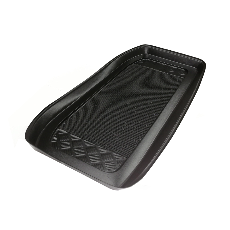 Bac de coffre 'anti-dérapant' sur mesure pour Volkswagen Up! / Skoda Citigo / Seat Mii 2012- incl. Electric (plancher de chargement élevé)