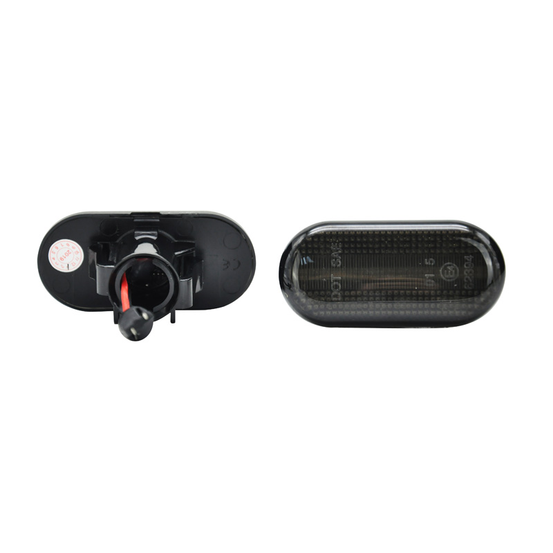 Set de Clignotants Latéraux LED sur mesure pour Renault divers modèles - Fumée - incl. Feux Dynamiques