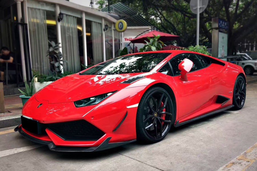 Lamborghini Huracan LP610/LP580 RZS Style Carbon Fiber Zijskirts 2015-2020