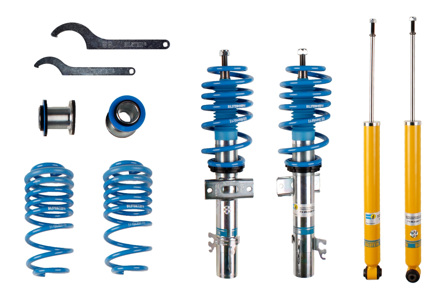 Bilstein B14 Amortisseur à Ressort VW Polo 6r