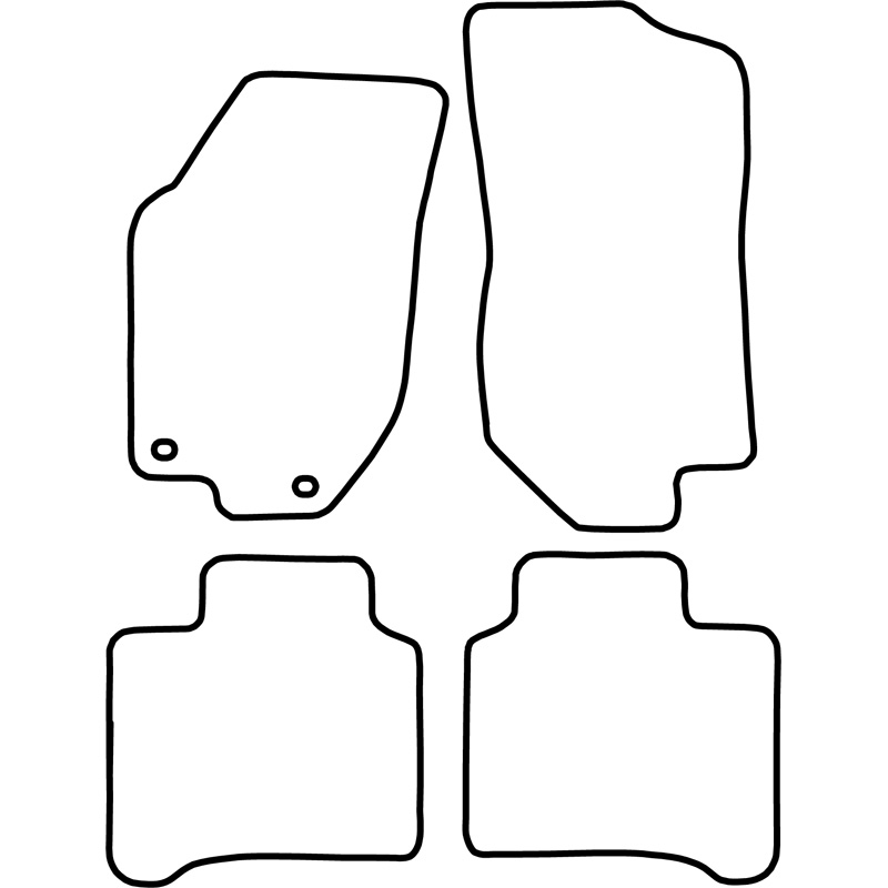 Set de tapis de sol sur mesure pour Alfa Romeo 145/146 1994-2000