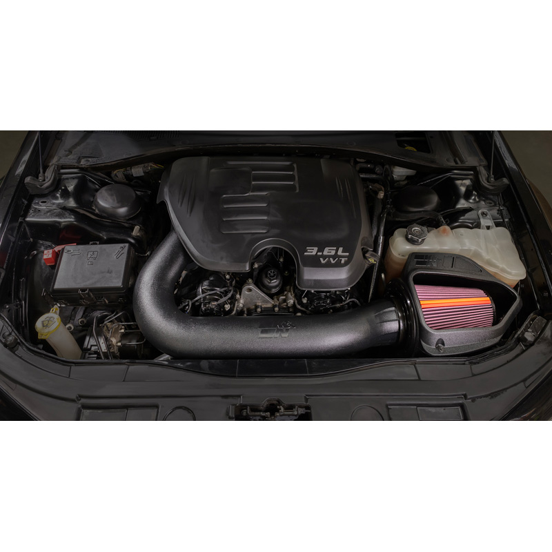K&N NextGen d'admission d'air froid  sur mesure pour Dodge Charger/Challenger & Chrysler 300(C ) 3.6L V6 2011-2023 (50-2544)