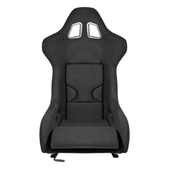 Siège baquet 'RR' - Noir - Dossier fixe en polyester - incl. glissières