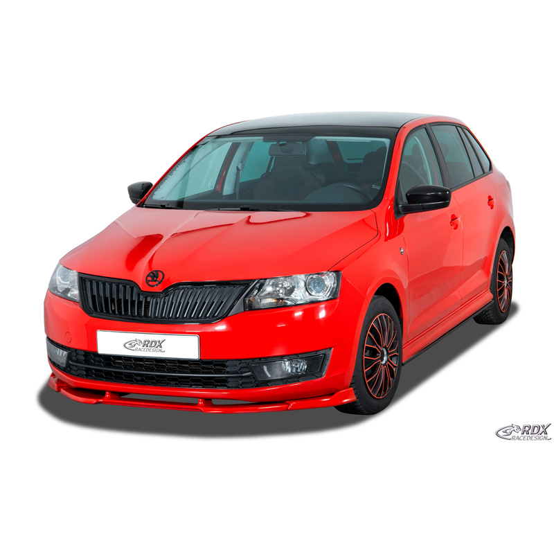 Jupes latérales sur mesure pour Skoda Rapid (NH) 2012-2019 'Edition' (ABS)