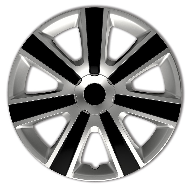 Jeu d'enjoliveurs VR 13-inch argent/noir
