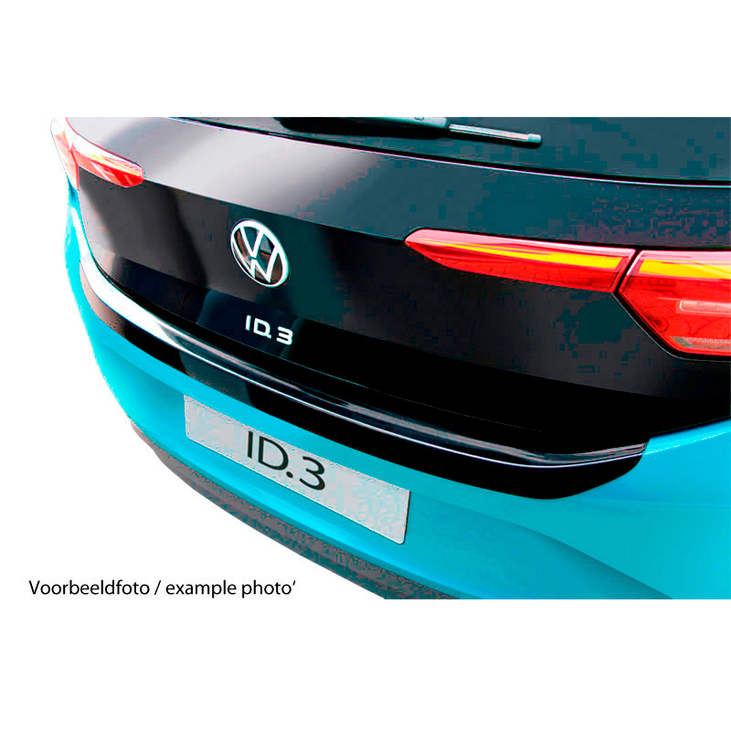 RGM Protection de seuil arrière (ABS) sur mesure pour Skoda Kamiq Facelift 07/2024- Noir brillant