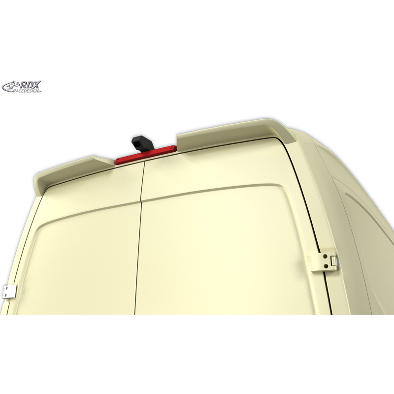 RDX Racedesign Becquet de toit sur mesure pour Renault Master IV / Nissan Interstar 2024- (H2) (avec 2 portes battantes) (PU)