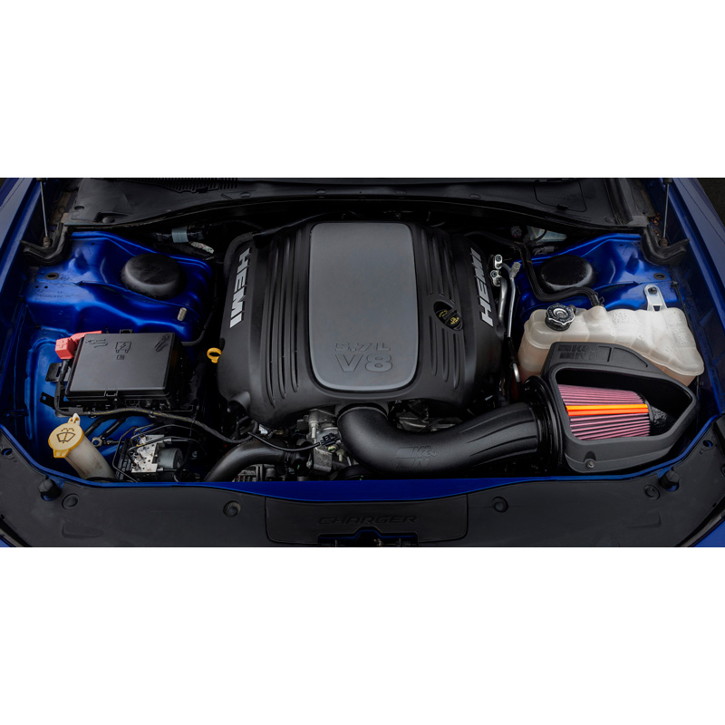 K&N NextGen d'admission d'air froid  sur mesure pour Chrysler 300(C) / Dodge Charger & Challenger 5.7L V8 2011-2023 (50-1542)
