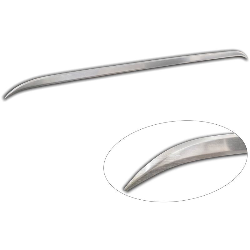 Avisa Revêtement d'habillage du hayon du coffre inox brossé sur mesure pour Volkswagen Mulivan T7 2021-