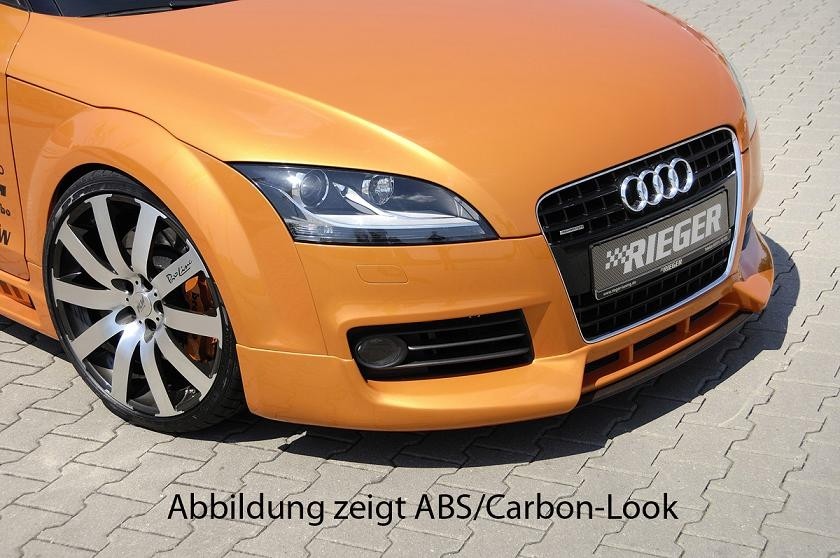 Spoilerzwaard voor Voorspoilerlip 3 air intakes Audi TT 8J wel S